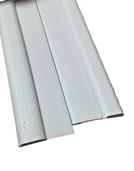 White PVC capping strip 2 x 2m for wet room and safety flooring